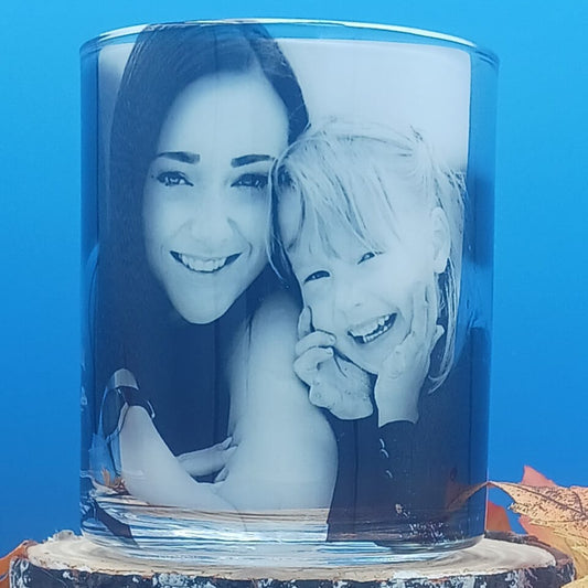 Personalised 11 Oz Glass Mug